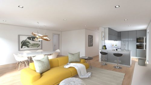 Bloco B Sala Cozinha